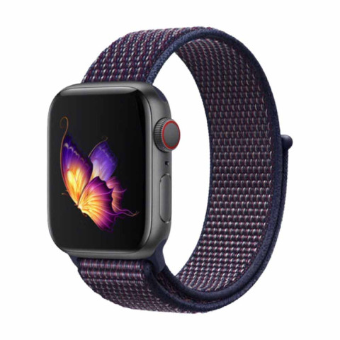 Ремешок Nylon loop для Apple Watch 38/40/41mm Indigo Ремешок Nylon loop для Apple Watch 38/40/41mm Indigo